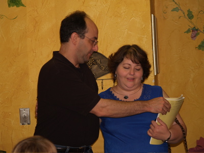 Paul Adler and Sandy Pickering