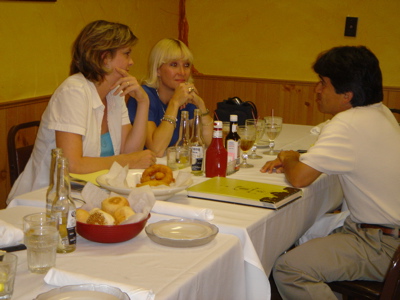 Gerard and Gamero with Friend